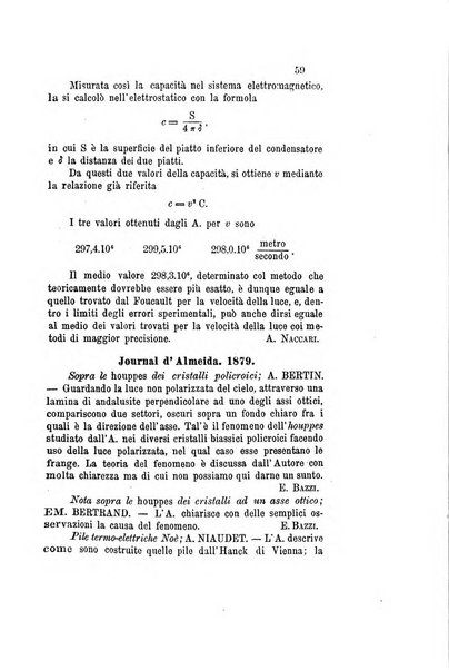 Il nuovo cimento giornale di fisica, di chimica, e delle loro applicazioni alla medicina, alla farmacia ed alle arti industriali