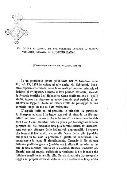 Il nuovo cimento giornale di fisica, di chimica, e delle loro applicazioni alla medicina, alla farmacia ed alle arti industriali