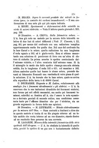 Il nuovo cimento giornale di fisica, di chimica, e delle loro applicazioni alla medicina, alla farmacia ed alle arti industriali