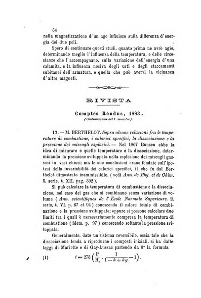 Il nuovo cimento giornale di fisica, di chimica, e delle loro applicazioni alla medicina, alla farmacia ed alle arti industriali