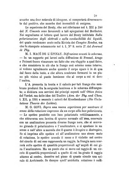 Il nuovo cimento giornale di fisica, di chimica, e delle loro applicazioni alla medicina, alla farmacia ed alle arti industriali