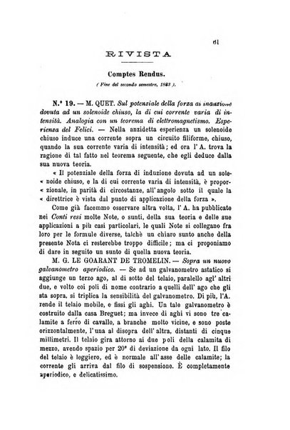 Il nuovo cimento giornale di fisica, di chimica, e delle loro applicazioni alla medicina, alla farmacia ed alle arti industriali