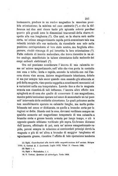 Il nuovo cimento giornale di fisica, di chimica, e delle loro applicazioni alla medicina, alla farmacia ed alle arti industriali