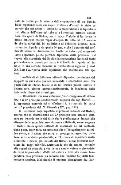 Il nuovo cimento giornale di fisica, di chimica, e delle loro applicazioni alla medicina, alla farmacia ed alle arti industriali