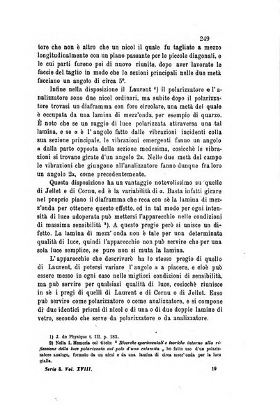 Il nuovo cimento giornale di fisica, di chimica, e delle loro applicazioni alla medicina, alla farmacia ed alle arti industriali