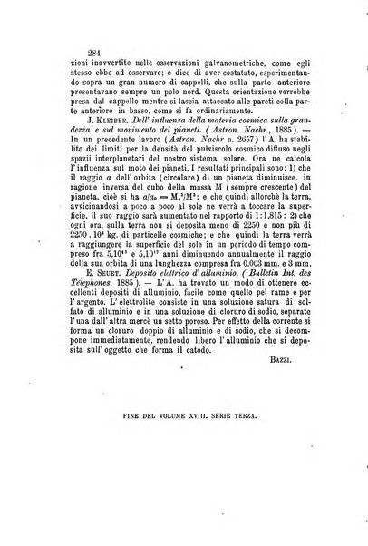 Il nuovo cimento giornale di fisica, di chimica, e delle loro applicazioni alla medicina, alla farmacia ed alle arti industriali