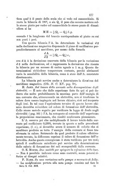 Il nuovo cimento giornale di fisica, di chimica, e delle loro applicazioni alla medicina, alla farmacia ed alle arti industriali