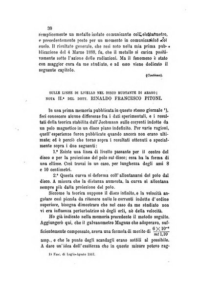 Il nuovo cimento giornale di fisica, di chimica, e delle loro applicazioni alla medicina, alla farmacia ed alle arti industriali