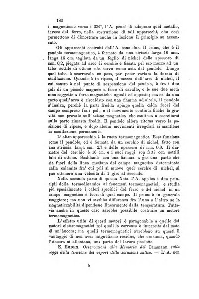 Il nuovo cimento giornale di fisica, di chimica, e delle loro applicazioni alla medicina, alla farmacia ed alle arti industriali