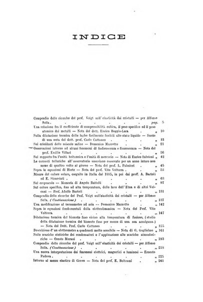 Il nuovo cimento giornale di fisica, di chimica, e delle loro applicazioni alla medicina, alla farmacia ed alle arti industriali