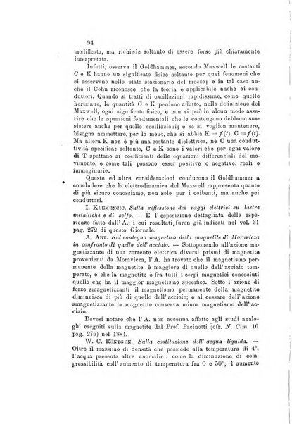 Il nuovo cimento giornale di fisica, di chimica, e delle loro applicazioni alla medicina, alla farmacia ed alle arti industriali