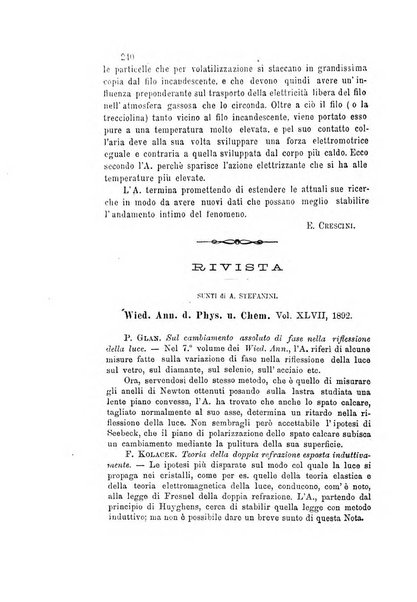 Il nuovo cimento giornale di fisica, di chimica, e delle loro applicazioni alla medicina, alla farmacia ed alle arti industriali