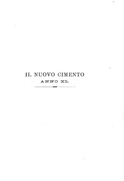 Il nuovo cimento giornale di fisica, di chimica, e delle loro applicazioni alla medicina, alla farmacia ed alle arti industriali