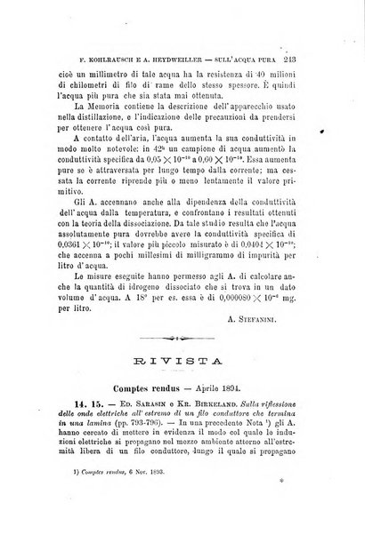 Il nuovo cimento giornale di fisica, di chimica, e delle loro applicazioni alla medicina, alla farmacia ed alle arti industriali