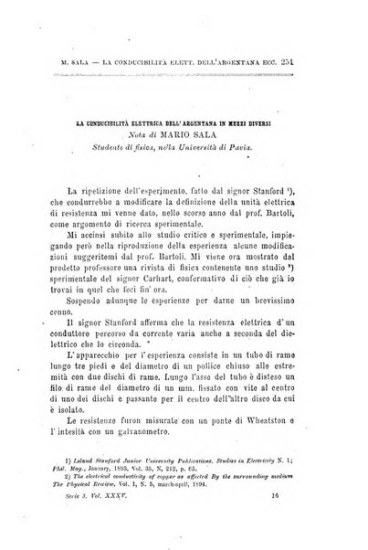 Il nuovo cimento giornale di fisica, di chimica, e delle loro applicazioni alla medicina, alla farmacia ed alle arti industriali