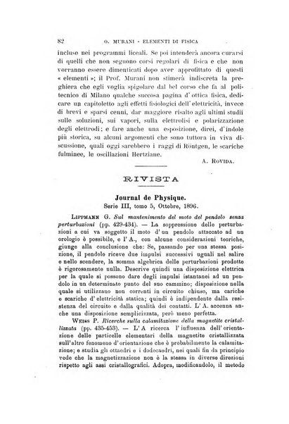 Il nuovo cimento giornale di fisica, di chimica, e delle loro applicazioni alla medicina, alla farmacia ed alle arti industriali