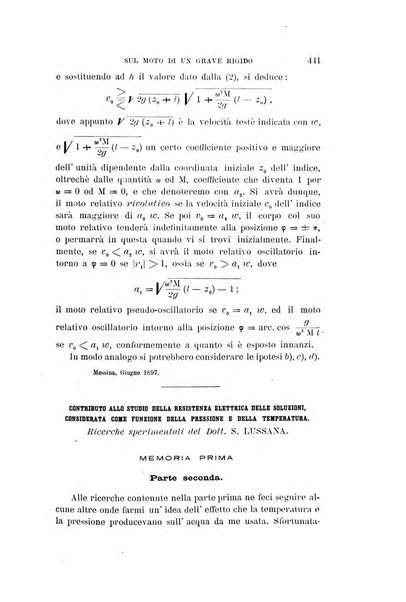 Il nuovo cimento giornale di fisica, di chimica, e delle loro applicazioni alla medicina, alla farmacia ed alle arti industriali