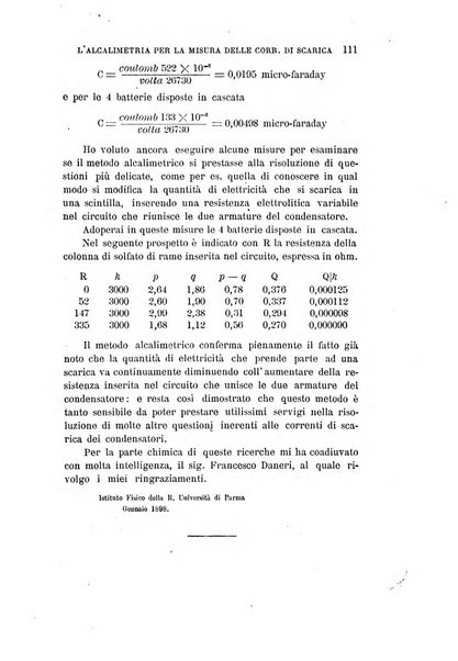 Il nuovo cimento giornale di fisica, di chimica, e delle loro applicazioni alla medicina, alla farmacia ed alle arti industriali