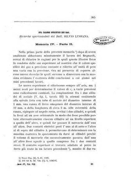 Il nuovo cimento giornale di fisica, di chimica, e delle loro applicazioni alla medicina, alla farmacia ed alle arti industriali