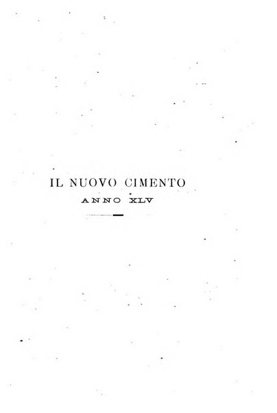 Il nuovo cimento giornale di fisica, di chimica, e delle loro applicazioni alla medicina, alla farmacia ed alle arti industriali