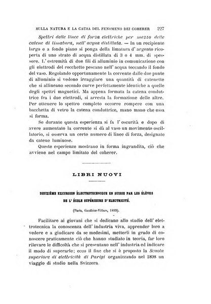 Il nuovo cimento giornale di fisica, di chimica, e delle loro applicazioni alla medicina, alla farmacia ed alle arti industriali