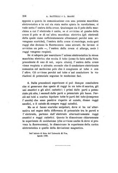 Il nuovo cimento giornale di fisica, di chimica, e delle loro applicazioni alla medicina, alla farmacia ed alle arti industriali