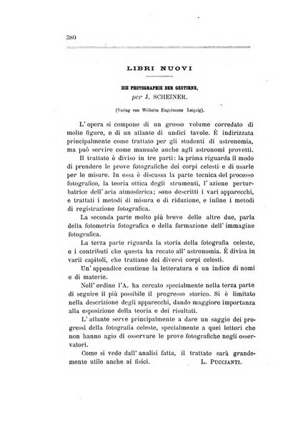 Il nuovo cimento giornale di fisica, di chimica, e delle loro applicazioni alla medicina, alla farmacia ed alle arti industriali