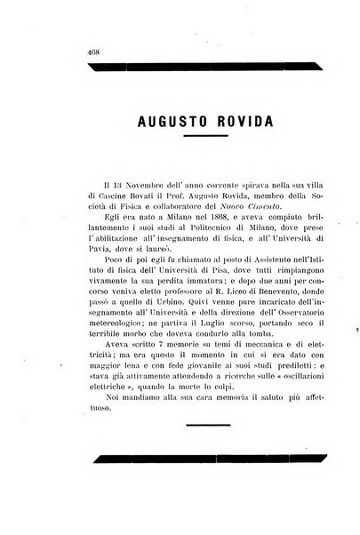 Il nuovo cimento giornale di fisica, di chimica, e delle loro applicazioni alla medicina, alla farmacia ed alle arti industriali