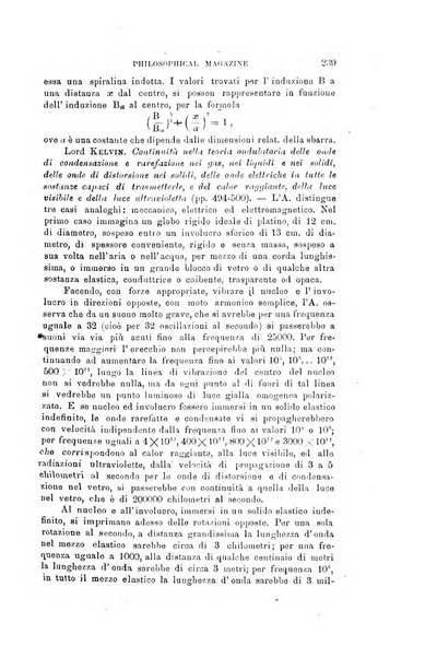 Il nuovo cimento giornale di fisica, di chimica, e delle loro applicazioni alla medicina, alla farmacia ed alle arti industriali