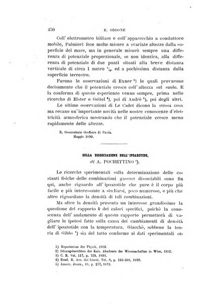 Il nuovo cimento giornale di fisica, di chimica, e delle loro applicazioni alla medicina, alla farmacia ed alle arti industriali