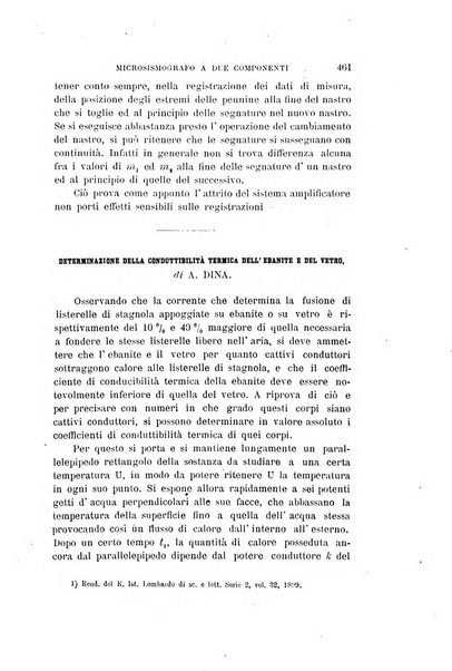 Il nuovo cimento giornale di fisica, di chimica, e delle loro applicazioni alla medicina, alla farmacia ed alle arti industriali