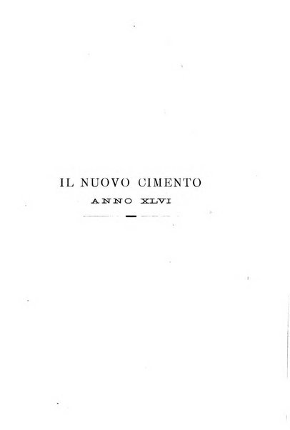 Il nuovo cimento giornale di fisica, di chimica, e delle loro applicazioni alla medicina, alla farmacia ed alle arti industriali