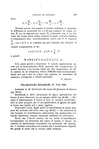 Il nuovo cimento giornale di fisica, di chimica, e delle loro applicazioni alla medicina, alla farmacia ed alle arti industriali