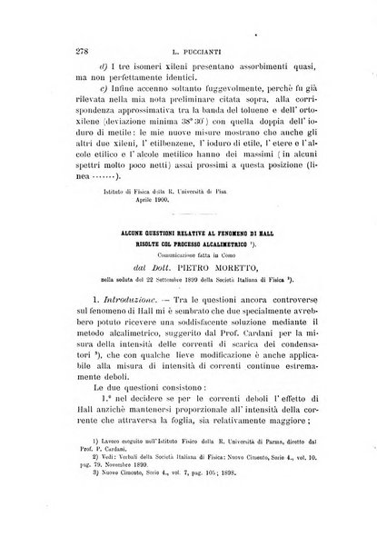 Il nuovo cimento giornale di fisica, di chimica, e delle loro applicazioni alla medicina, alla farmacia ed alle arti industriali