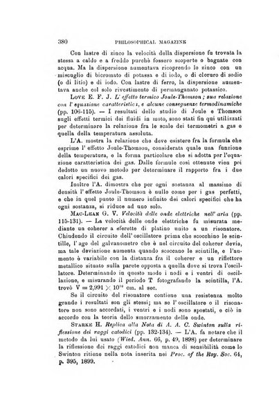 Il nuovo cimento giornale di fisica, di chimica, e delle loro applicazioni alla medicina, alla farmacia ed alle arti industriali