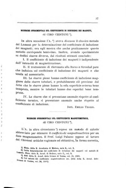 Il nuovo cimento giornale di fisica, di chimica, e delle loro applicazioni alla medicina, alla farmacia ed alle arti industriali