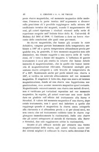 Il nuovo cimento giornale di fisica, di chimica, e delle loro applicazioni alla medicina, alla farmacia ed alle arti industriali