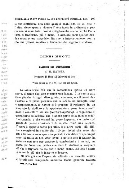 Il nuovo cimento giornale di fisica, di chimica, e delle loro applicazioni alla medicina, alla farmacia ed alle arti industriali