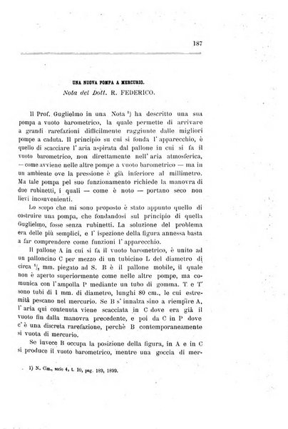 Il nuovo cimento giornale di fisica, di chimica, e delle loro applicazioni alla medicina, alla farmacia ed alle arti industriali