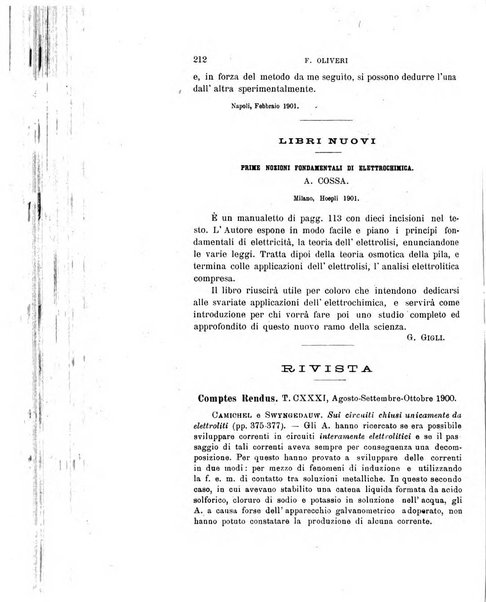 Il nuovo cimento giornale di fisica, di chimica, e delle loro applicazioni alla medicina, alla farmacia ed alle arti industriali