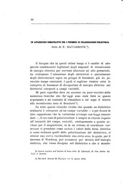 Il nuovo cimento giornale di fisica, di chimica, e delle loro applicazioni alla medicina, alla farmacia ed alle arti industriali