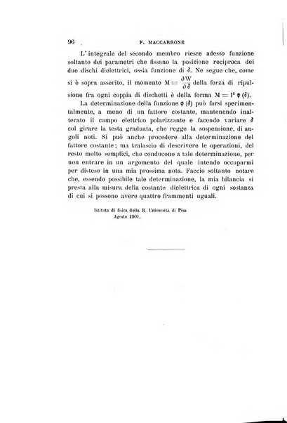 Il nuovo cimento giornale di fisica, di chimica, e delle loro applicazioni alla medicina, alla farmacia ed alle arti industriali