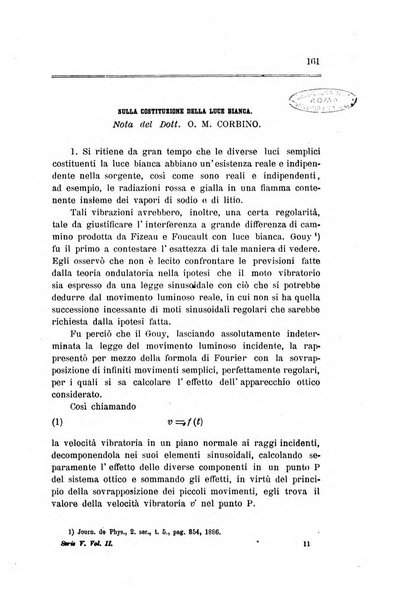 Il nuovo cimento giornale di fisica, di chimica, e delle loro applicazioni alla medicina, alla farmacia ed alle arti industriali