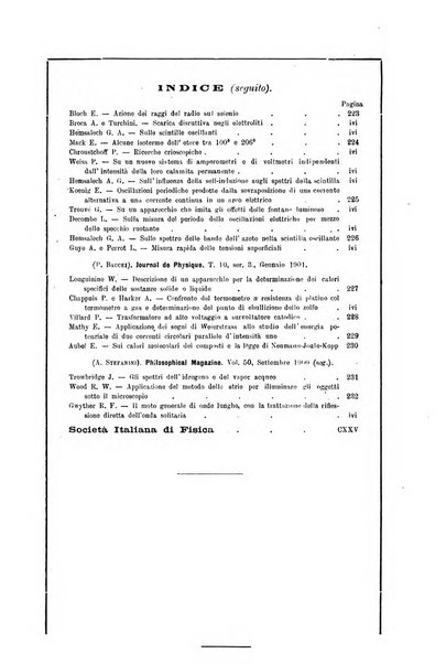 Il nuovo cimento giornale di fisica, di chimica, e delle loro applicazioni alla medicina, alla farmacia ed alle arti industriali