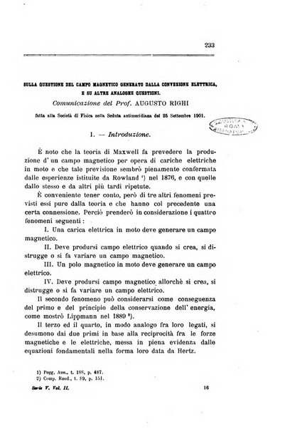 Il nuovo cimento giornale di fisica, di chimica, e delle loro applicazioni alla medicina, alla farmacia ed alle arti industriali