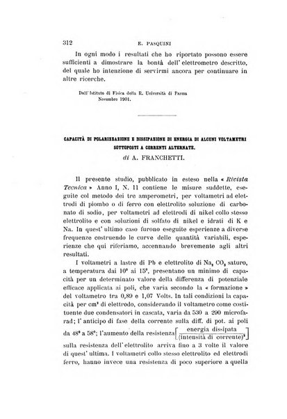 Il nuovo cimento giornale di fisica, di chimica, e delle loro applicazioni alla medicina, alla farmacia ed alle arti industriali