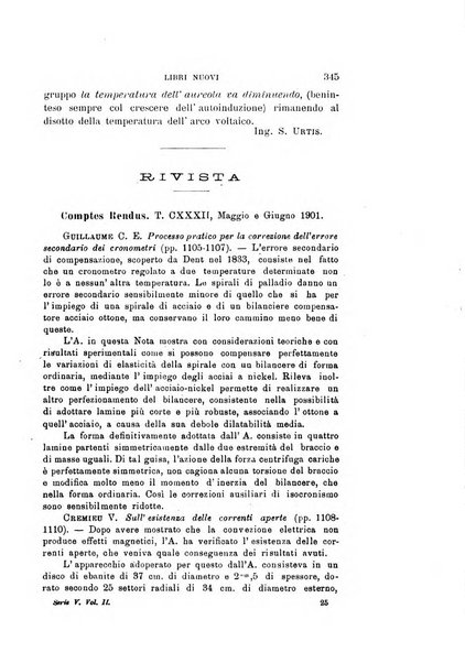 Il nuovo cimento giornale di fisica, di chimica, e delle loro applicazioni alla medicina, alla farmacia ed alle arti industriali