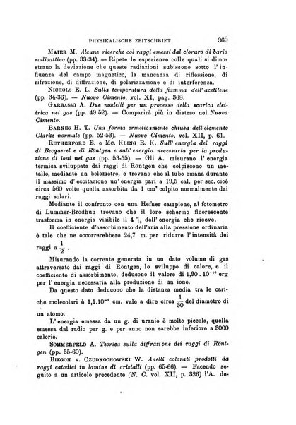 Il nuovo cimento giornale di fisica, di chimica, e delle loro applicazioni alla medicina, alla farmacia ed alle arti industriali