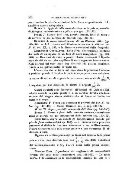 Il nuovo cimento giornale di fisica, di chimica, e delle loro applicazioni alla medicina, alla farmacia ed alle arti industriali