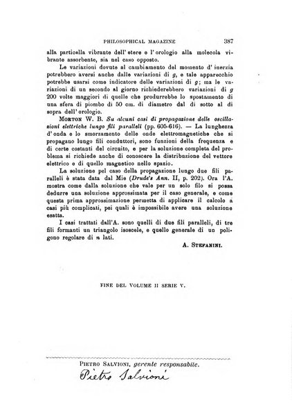 Il nuovo cimento giornale di fisica, di chimica, e delle loro applicazioni alla medicina, alla farmacia ed alle arti industriali